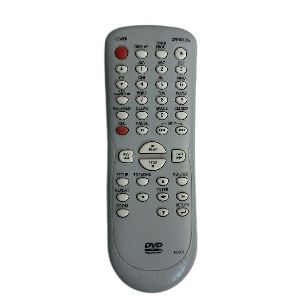 GENUINE DVD NB001 REMOTE CONTROL LIGHT GRAY W7-4(8)
